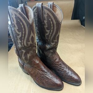 Lucchese Brown Ankle Boots